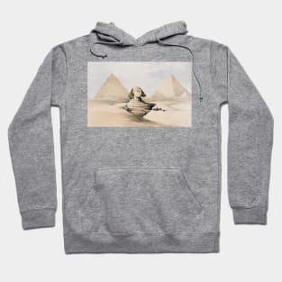 Sphinx and the Pyramids of Egypt Hoodie